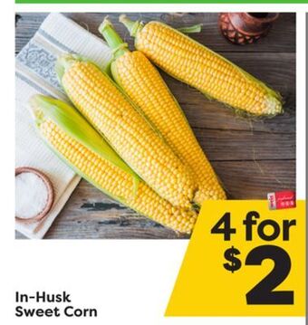 Weis Markets In-husk sweet corn offer