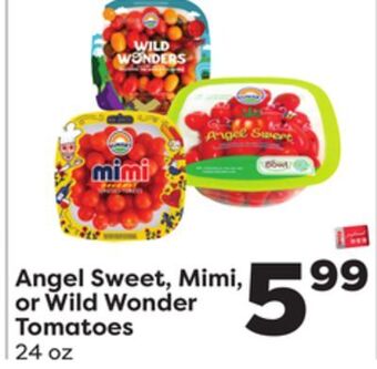 Weis Markets Angel sweet, mimi, or wild wonder tomatoes offer
