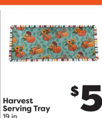 Weis Markets Harvest serving tray offer
