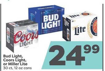 Weis Markets Bud light, coors light, or miller lite offer