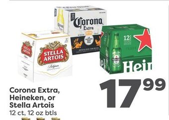 Weis Markets Corona extra, heineken, or stella artois offer