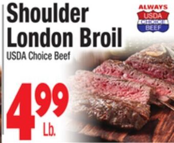 King Kullen Shoulder london broil offer