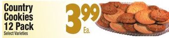 King Kullen Country cookies 12 pack offer