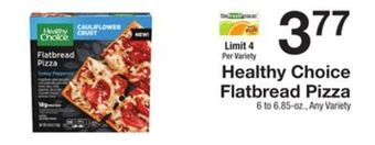 The Fresh Grocer Flatbread pizza offer