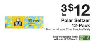The Fresh Grocer Seltzer 12-pack offer