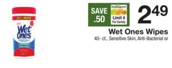The Fresh Grocer Wipes offer