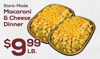 DeCicco & Sons Macaroni & cheese dinner offer