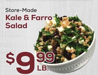 DeCicco & Sons Kale & farro salad offer
