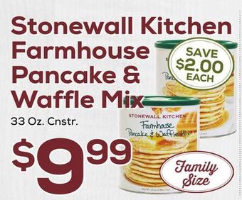 DeCicco & Sons Stonewall kitchen farmhouse pancake & waffle mix offer