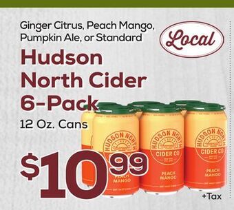DeCicco & Sons Hudson north cider 6-pack offer