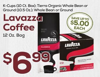 DeCicco & Sons Lavazza coffee 12 oz. bag offer
