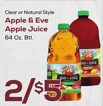 DeCicco & Sons Apple & eve apple juice offer