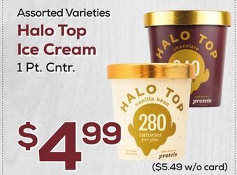 DeCicco & Sons Halo top ice cream offer