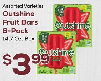 DeCicco & Sons Outshine fruit bars 6-pack offer