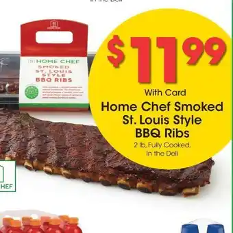 Kroger St. louis style bbq ribs offer