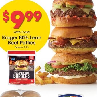 Kroger Kroger beef patties offer