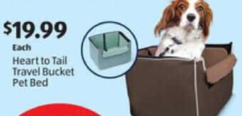Aldi Heart to Tail Travel Bucket Pet Bed offer
