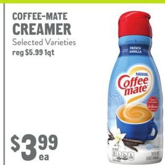 New Seasons Market Coffee-mate creamer offer