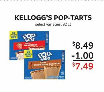 Fareway Kellogg's pop-tarts offer