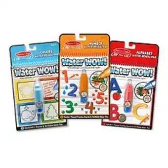Kohl's Melissa & doug water wow! learning bundle offer