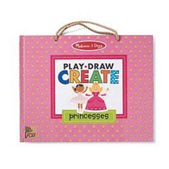 Kohl's Melissa & doug natural play: play, draw, create reusable drawing & magnet kit - princesses offer