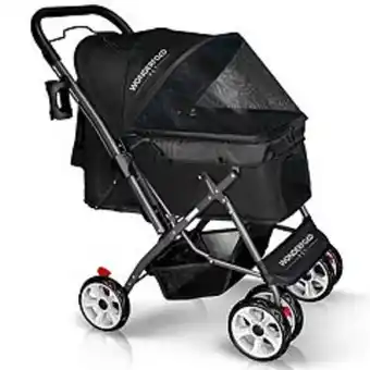 Kohl's Wonderfold p-series pet stroller with reversible handle offer