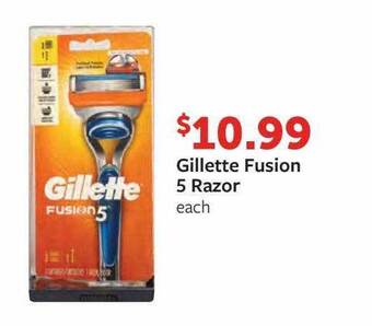 Fareway Gillette fusion 5 razor offer