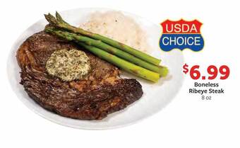 Fareway Boneless ribeye steak offer