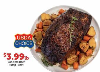 Fareway Boneless beef rump roast offer