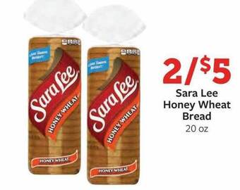 Fareway Sara lee honey wheat bread offer
