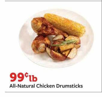 Fareway All-natural chicken drumsticks offer