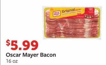 Fareway Oscar mayer bacon offer