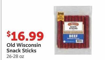 Fareway Old wisconsin snack sticks offer