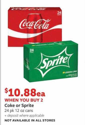 Fareway Coke or sprite offer