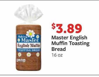 Fareway Master english muffin toasting bread offer