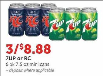 Fareway 7up or rc offer