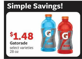 Fareway Gatorade offer