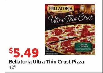 Fareway Bellatoria ultra thin crust pizza offer