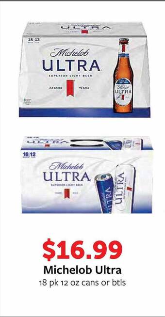 Fareway Michelob ultra offer