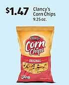 Aldi Clancy's corn chips offer