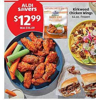 Aldi Kirkwood chicken wings offer