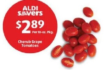 Aldi Cherub Grape Tomatoes offer