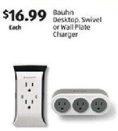 Aldi Bauhn Desktop, Swivel or Wall Plate Charger offer