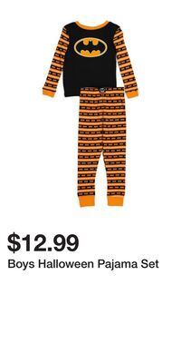 TJ Maxx Boys halloween pajama set offer