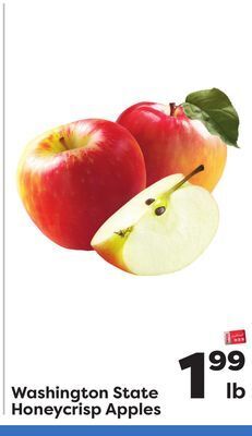 Weis Markets Washington state honeycrisp apples offer