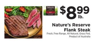 ShopRite Flank steak offer