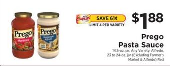 ShopRite Pasta sauce offer
