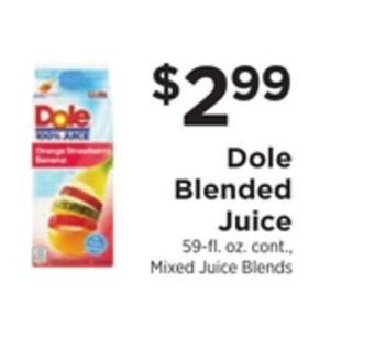 ShopRite Blended juice offer