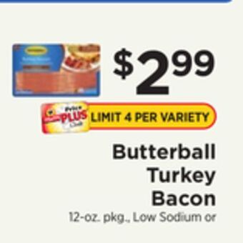 ShopRite Turkey bacon offer