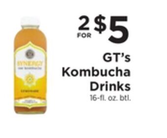 ShopRite Kombucha drinks offer